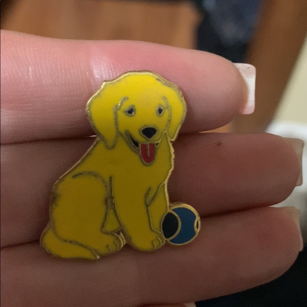 Lisa Frank Enamel Pin Casey/Caymus